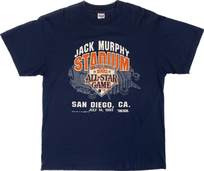 1992 Jack Murphy Stadium San Diego Padres All-Star Game T-shirt Sz XL
