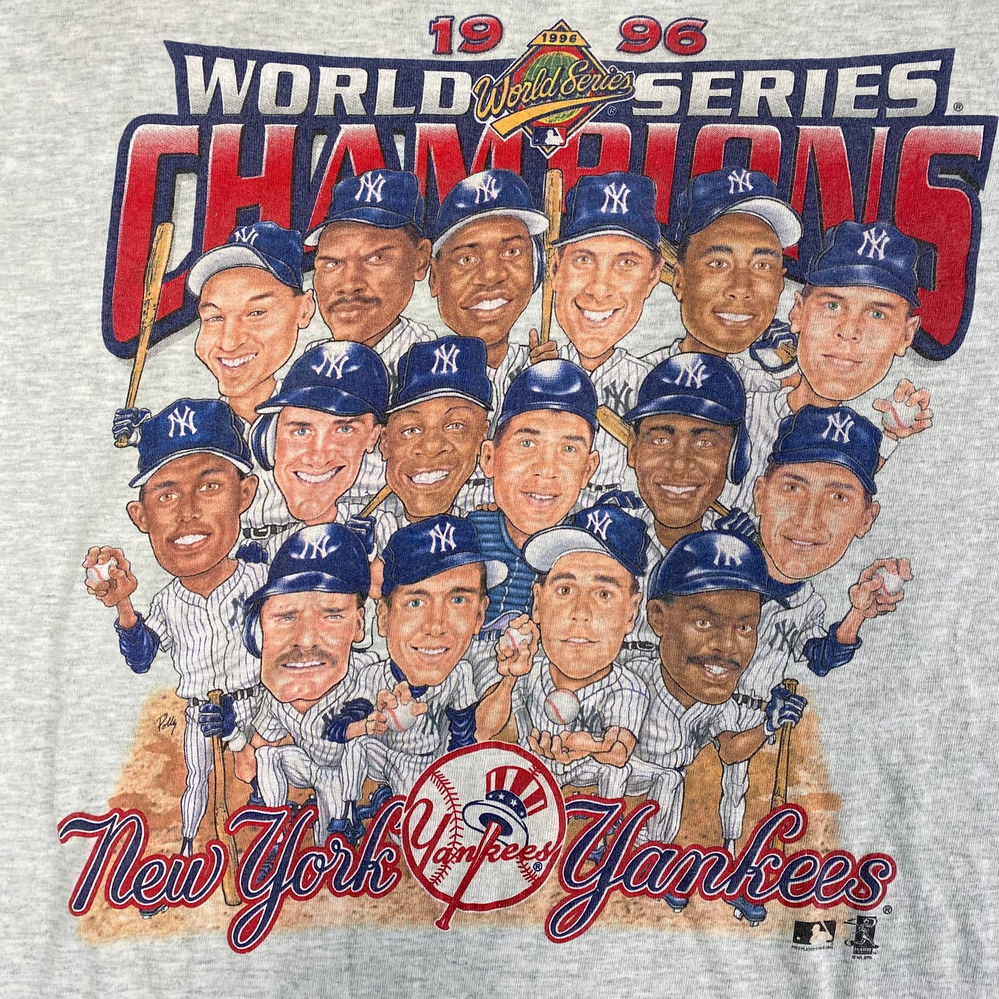 1996 New York Yankees World Series T-shirt Sz 2XL (L961)