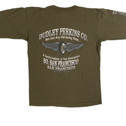 2009 Harley-Davidson San Francisco LS T-shirt Sz M (X067)