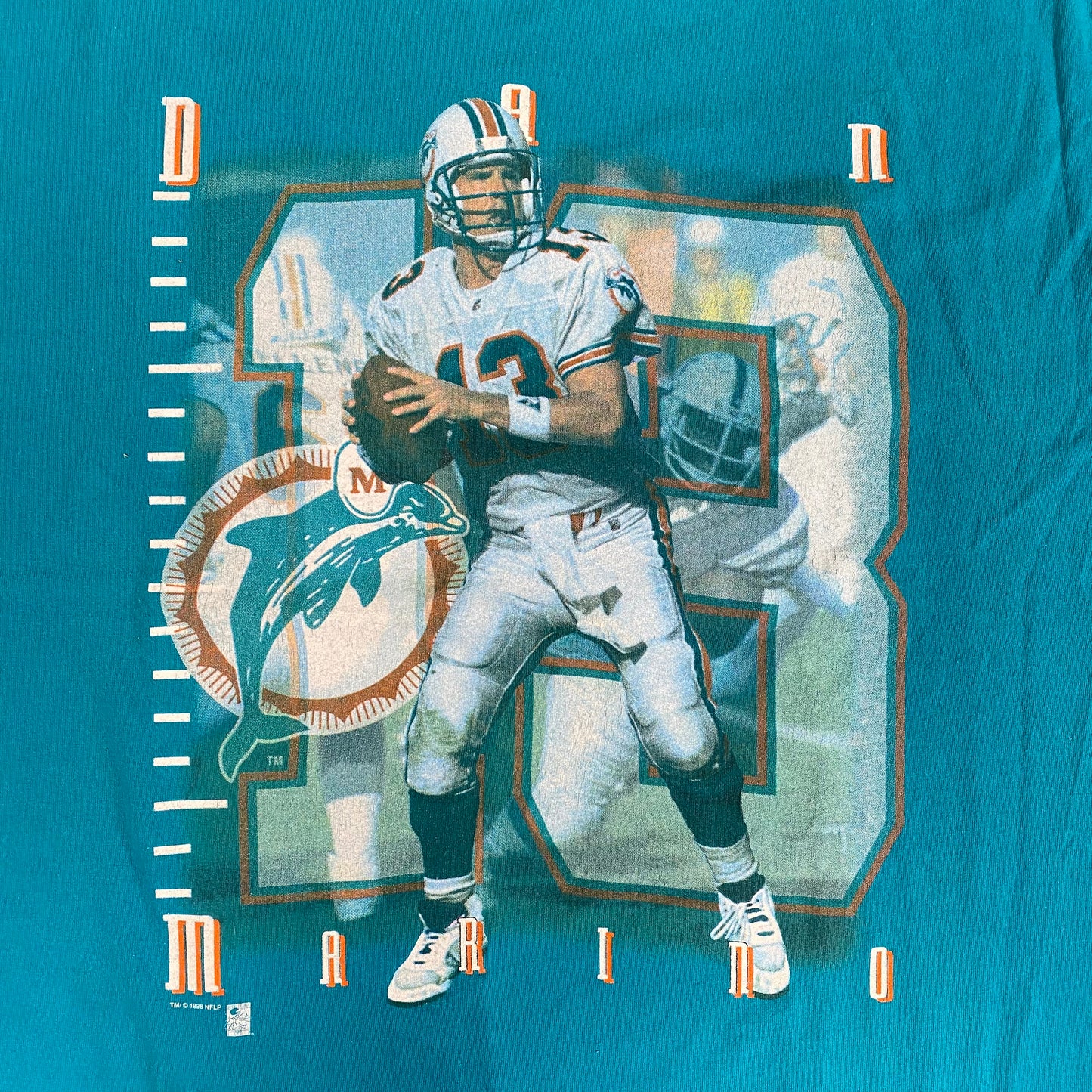 1996 Dan Marino Miami Dolphins Pro Player T-shirt Sz XL (A1970)