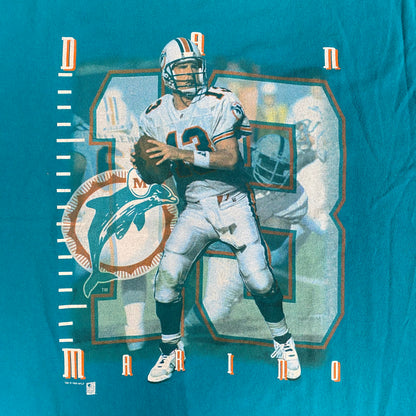 1996 Dan Marino Miami Dolphins Pro Player T-shirt Sz XL (A1970)