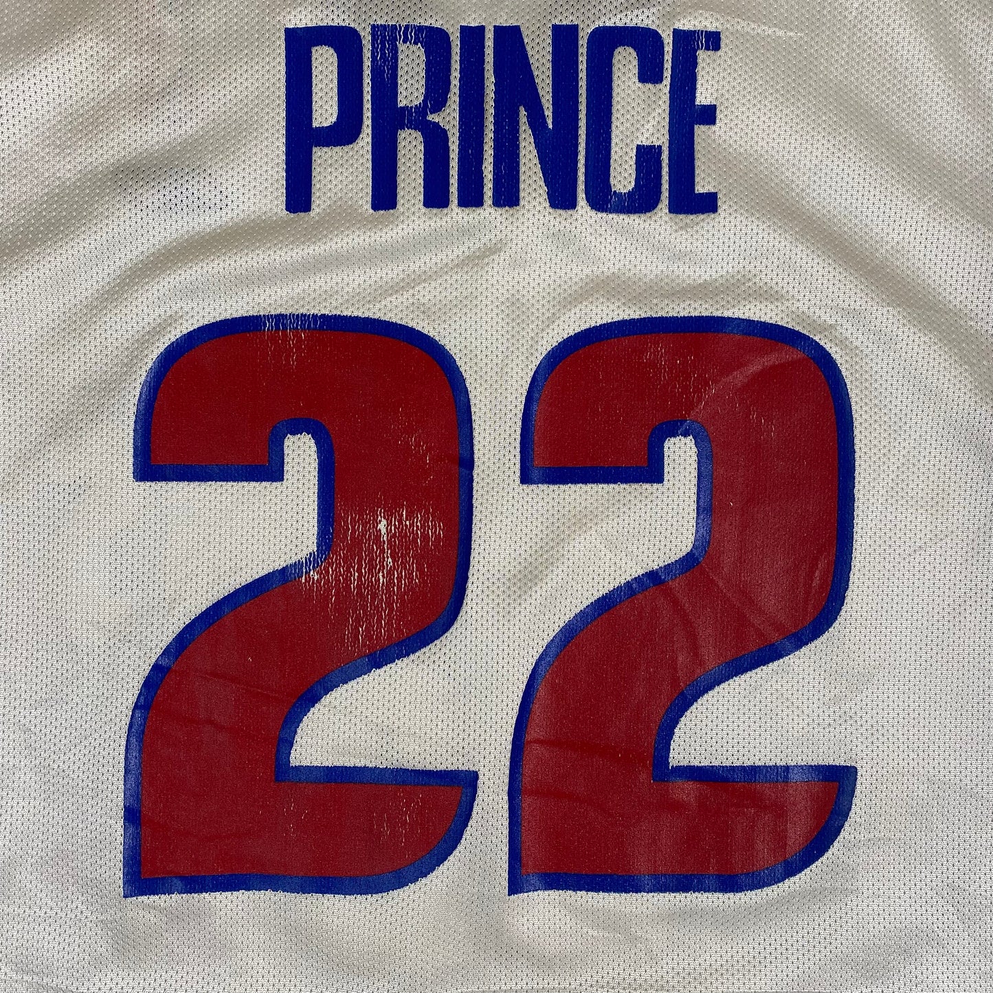 2000’s Tayshaun Prince Detroit Pistons Reebok Jersey Sz L (A1758)