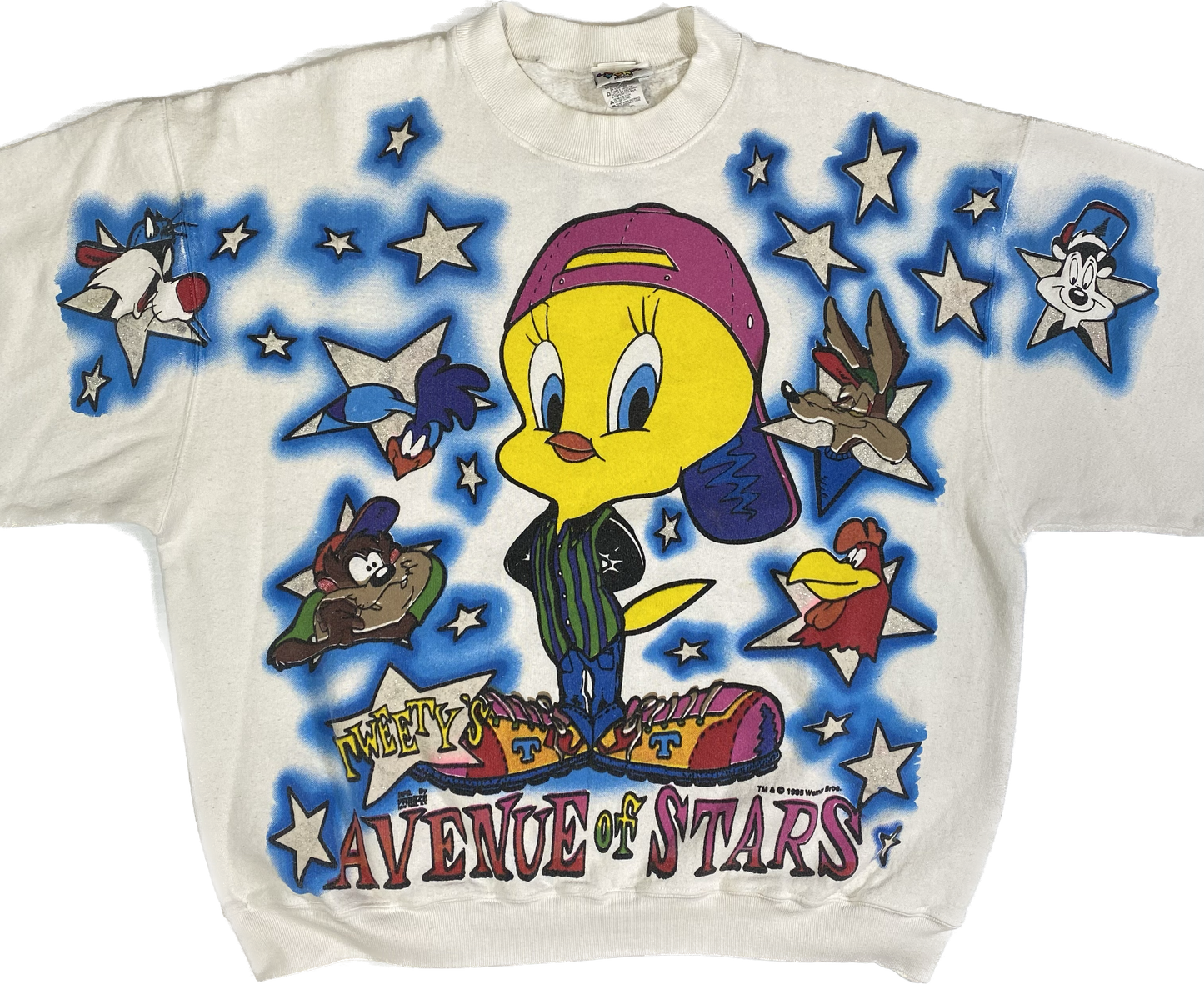 1996 Looney Tunes Tweety’s Avenue of Stars Crewneck Sz XL (X914)