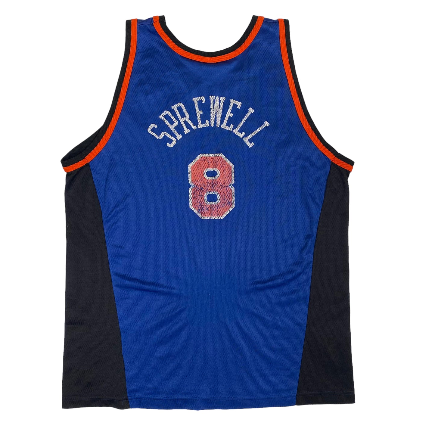 90’s Latrell Spreewell New York Knicks Champion Jersey Sz XL (A1759)