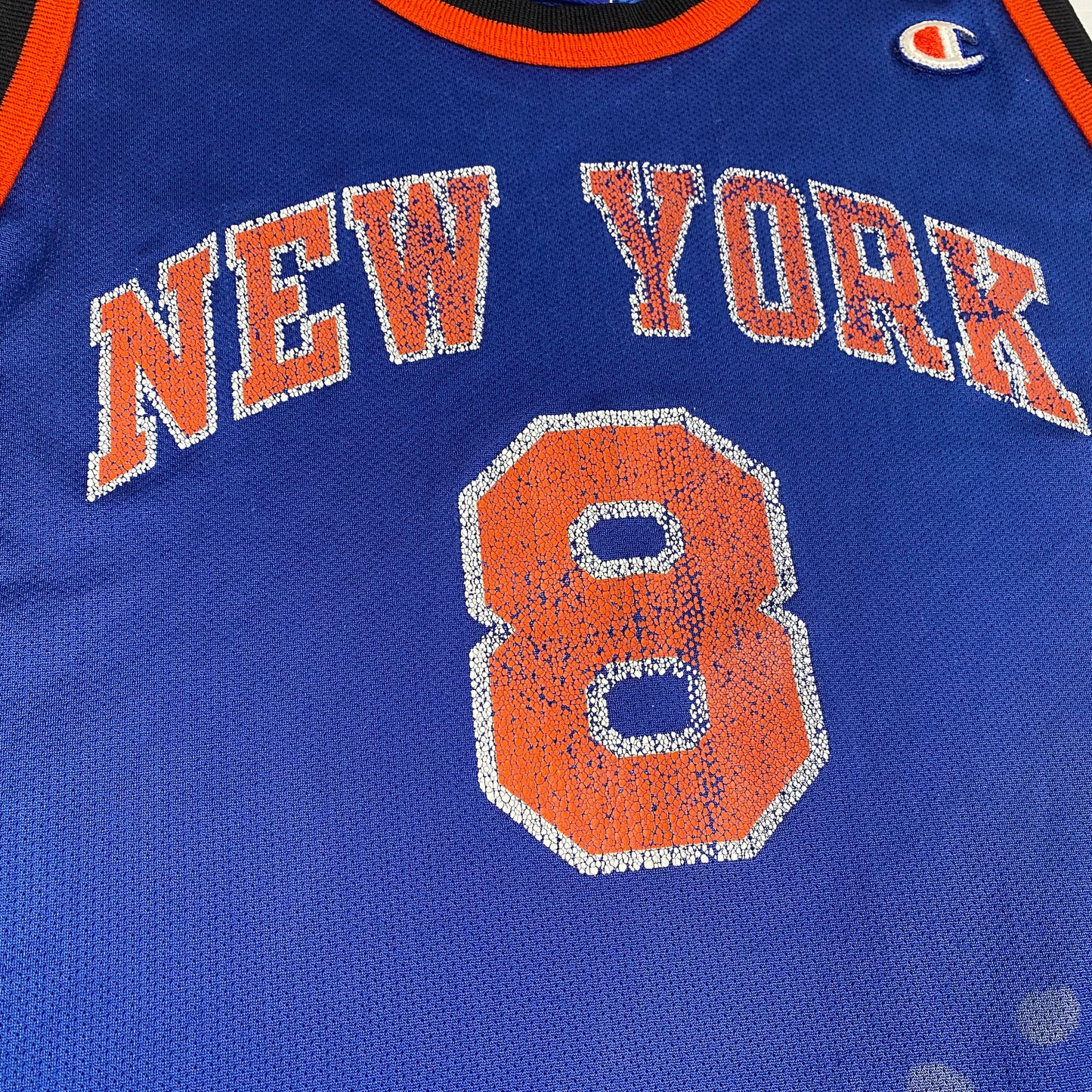 90’s Latrell Spreewell New York Knicks Champion Jersey Sz XL (A1759)