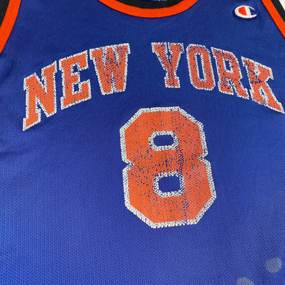 90’s Latrell Spreewell New York Knicks Champion Jersey Sz XL (A1759)