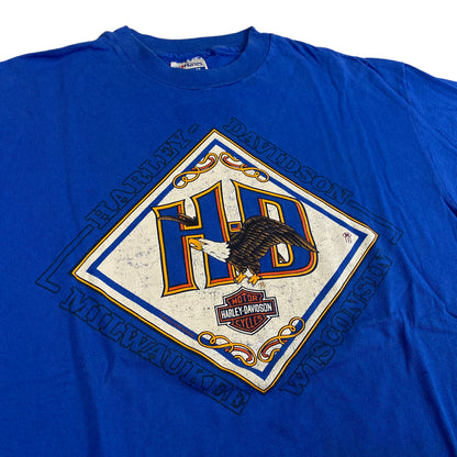 1988 Harley-Davidson Fargo T-shirt Sz L (X079)