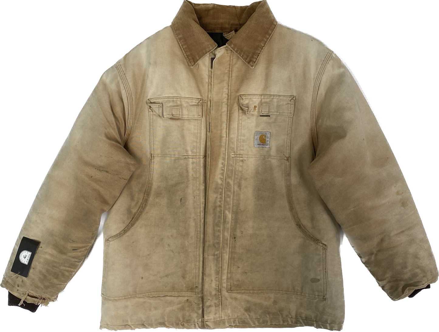 Carhartt Duck Canvas Quilted Jacket Sz L (1072)