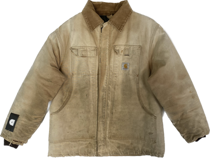 Carhartt Duck Canvas Quilted Jacket Sz L (1072)