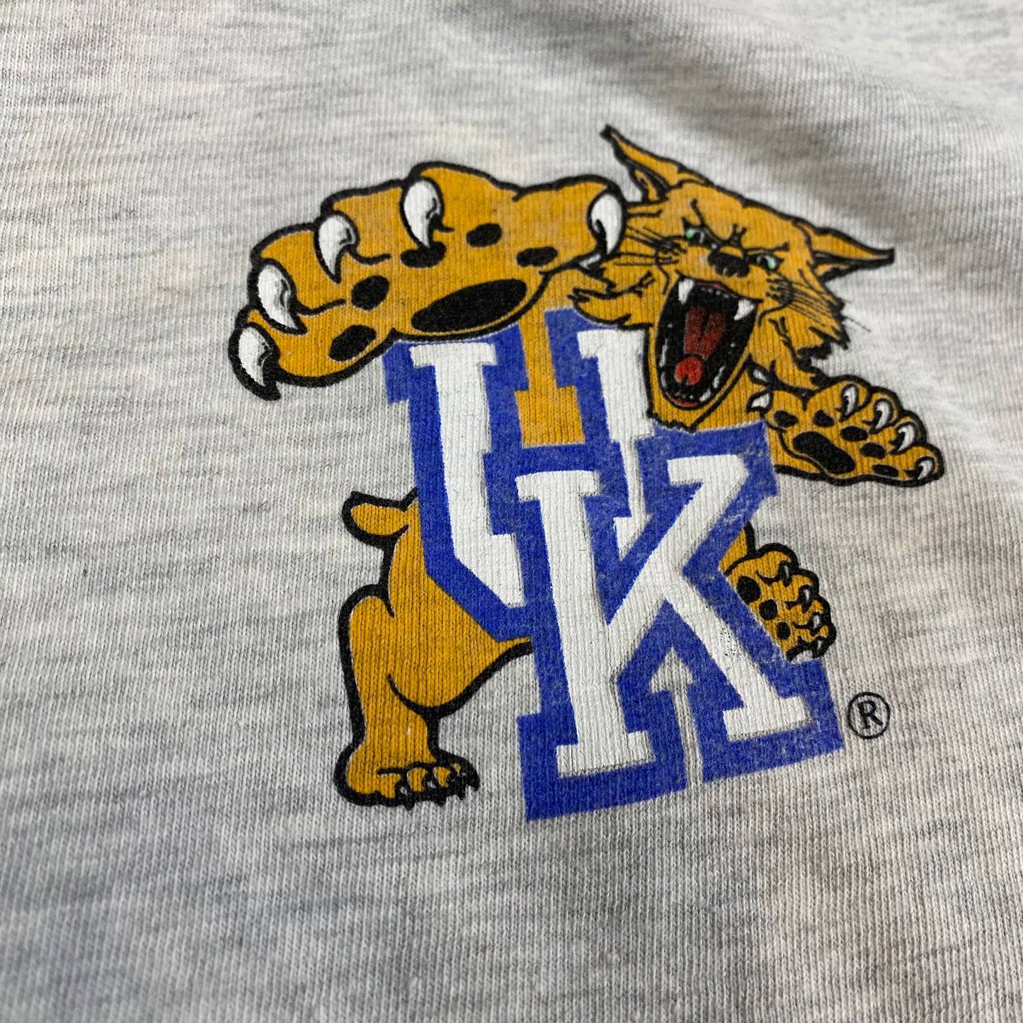 90’s Kentucky Wildcats T-shirt Sz L (L672)