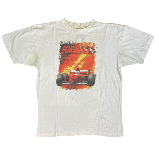 1998 Formula 1 Grand Prix Schedule T-shirt Sz XL (A1458)