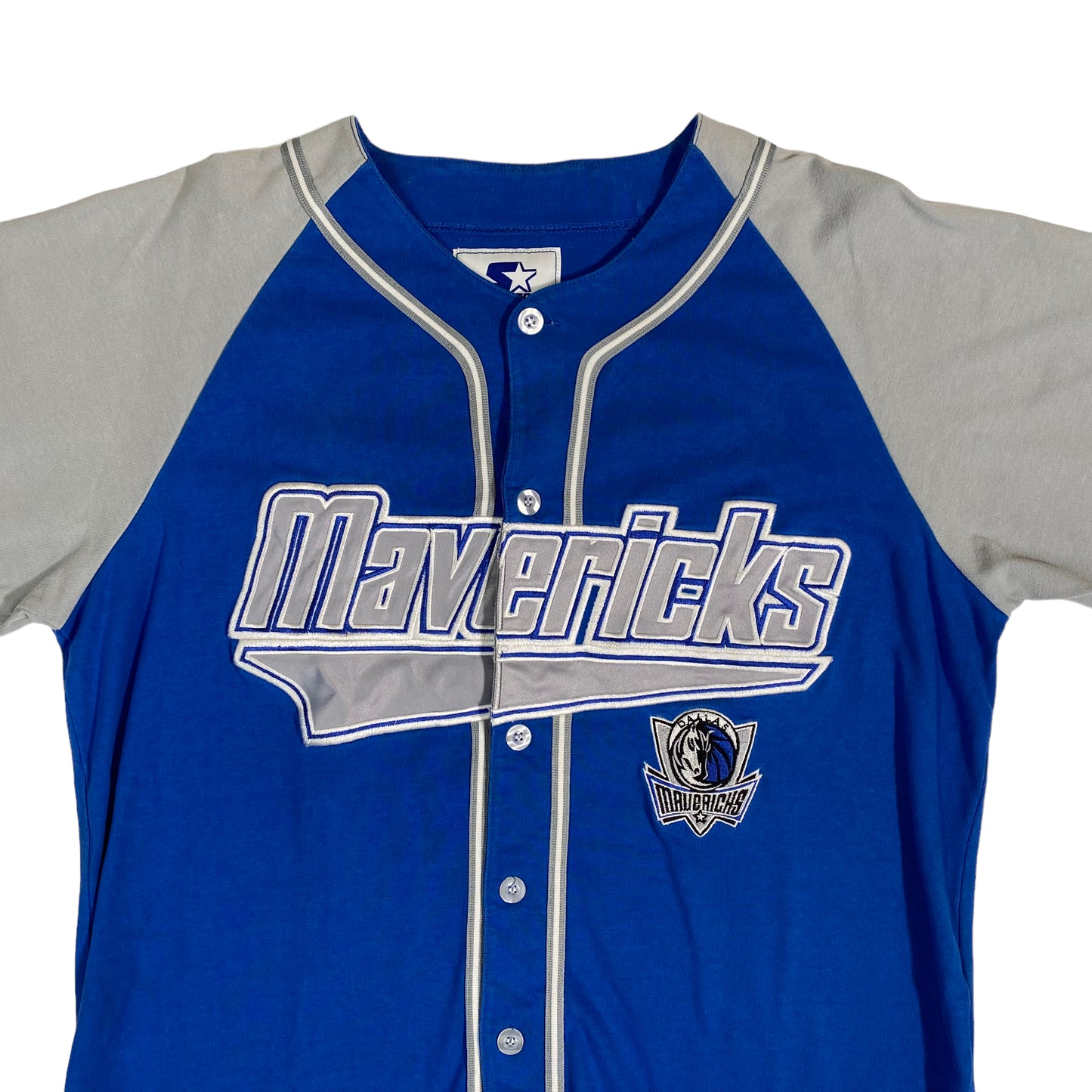 90’s Dallas Mavericks Baseball Jersey Sz XL (A1747)