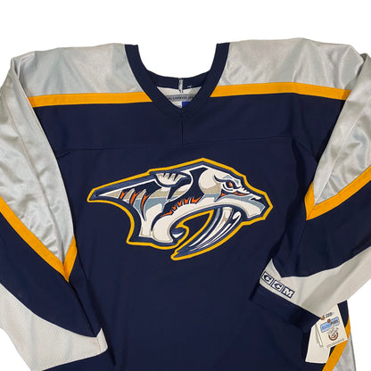 CCM Nashville Predators Home Jersey Sz L (A1733)