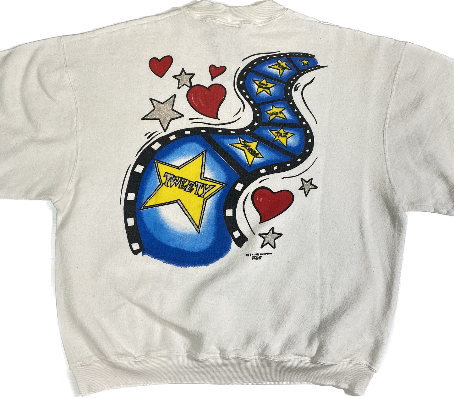 1996 Looney Tunes Tweety’s Avenue of Stars Crewneck Sz XL (X914)