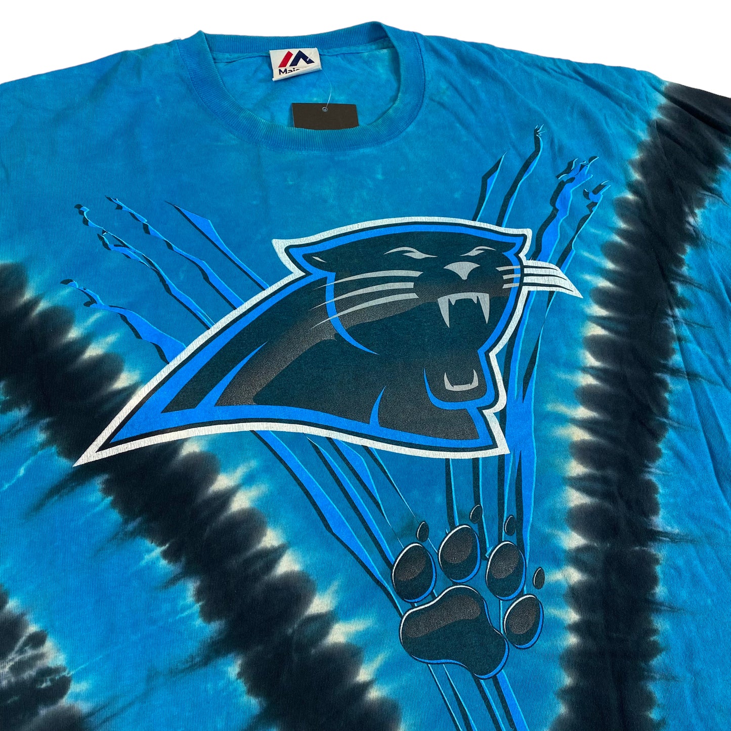 2000’s Carolina Panthers Tie Dye T-shirt Sz XL (T067)