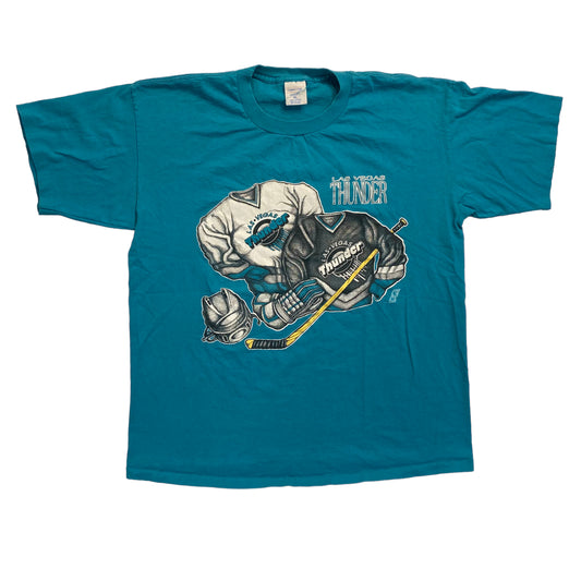 90’s Las Vegas Thunder T-shirt Sz XL (A3075)