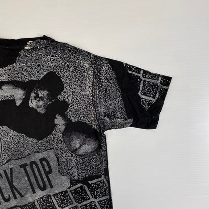 90’s Blacktop Basketball AOP T-shirt Sz L