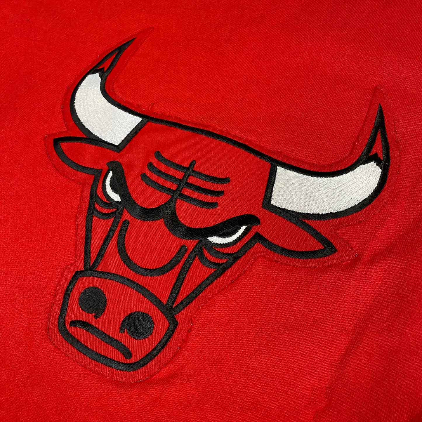 90’s Chicago Bulls Champion Warm Up T-shirt Sz M (1393)