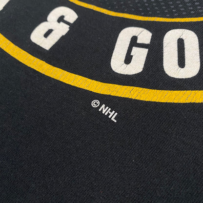 90’s Pittsburgh Penguins ‘Real Fans’ Pro Player T-shirt Sz L (A572)