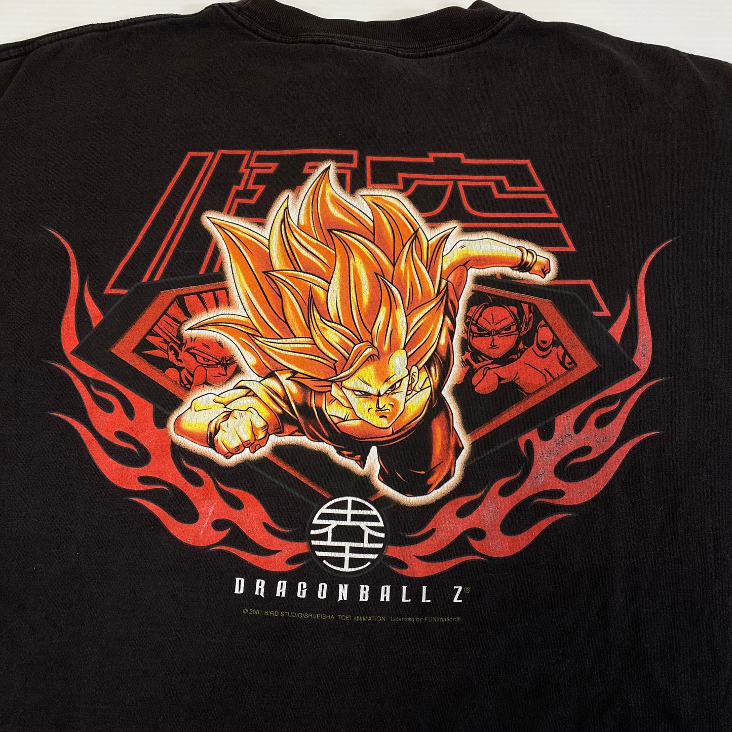 2001 Dragon Ball Z Goku T-shirt Sz 2XL (A298)