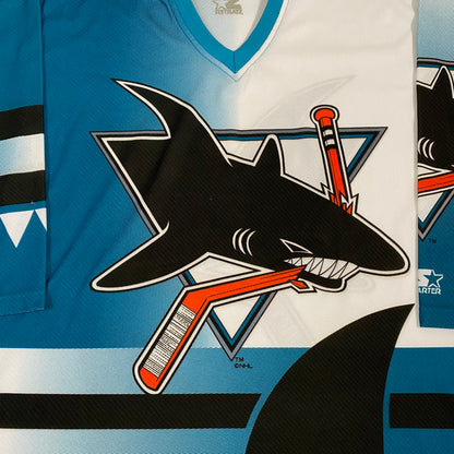 90’s San Jose Sharks Starter Jersey Sz XL (A1735)