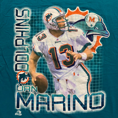 90’s Dan Marino Dolphins T-shirt Sz 2XL (A3078)