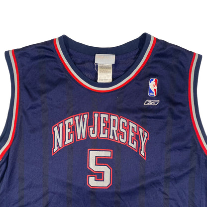 2000’s Jason Kidd New Jersey Nets Reebok Jersey Sz YXL (A1760)