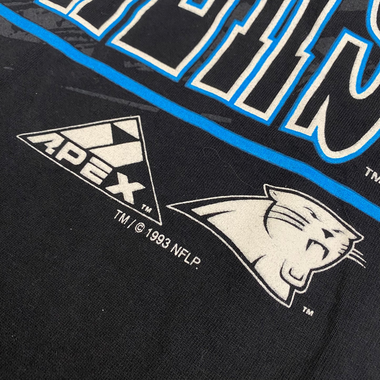 1993 Carolina Panthers Apex T-shirt Sz M (A1868)