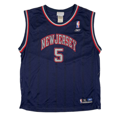 2000’s Jason Kidd New Jersey Nets Reebok Jersey Sz YXL (A1760)