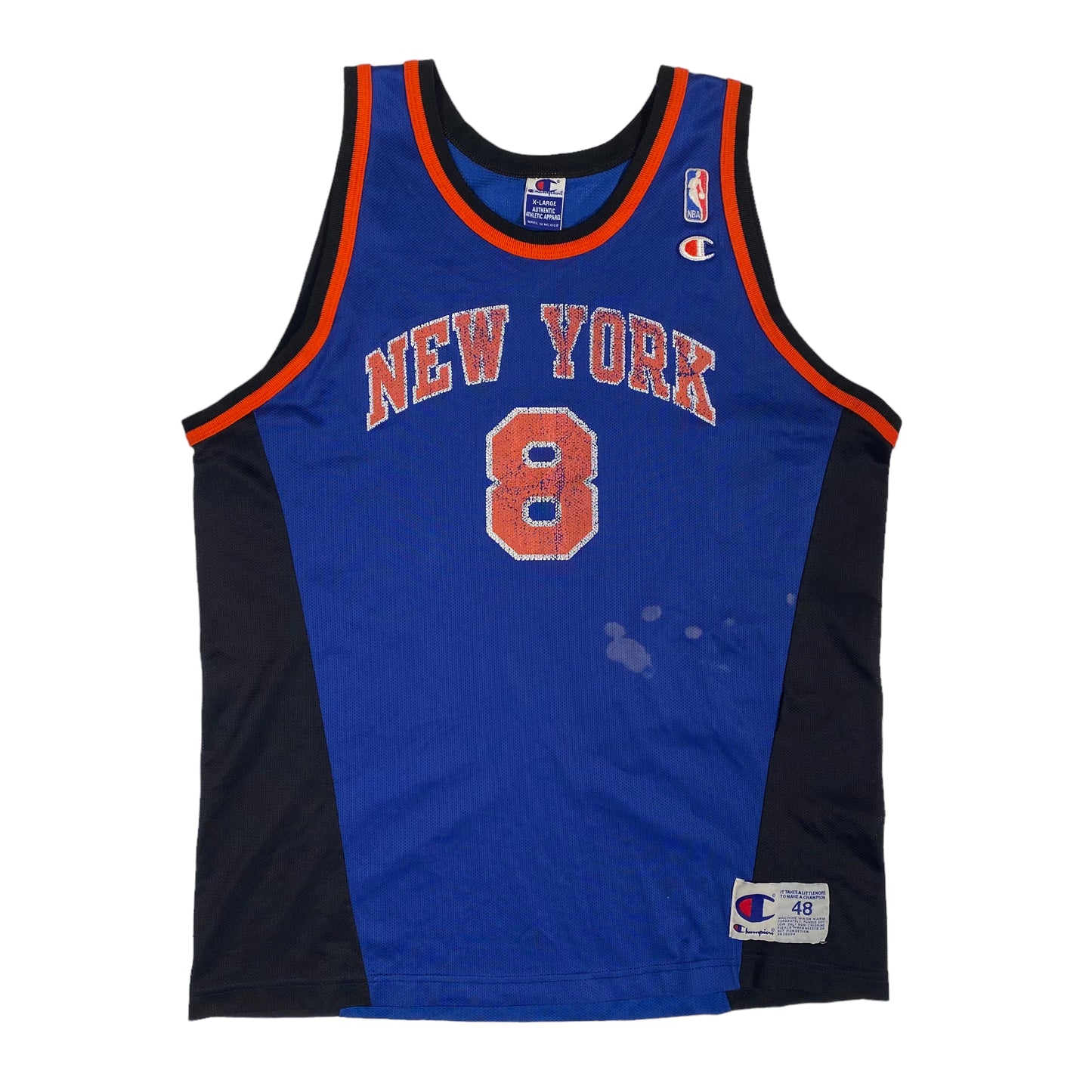 90’s Latrell Spreewell New York Knicks Champion Jersey Sz XL (A1759)