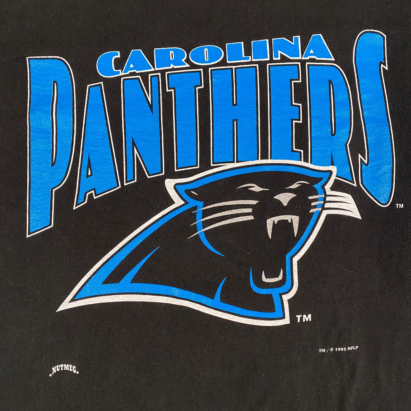 1993 Carolina Panthers Nutmeg T-shirt Sz XL